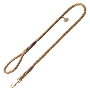 1,4 m lang, Ø 1,2 cm - Hunter Touw-Hondenlijn List - Beige