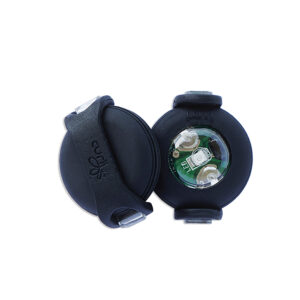 2 Stuks Curli luumi LED Zwart (1Set/2Stuks) Hond