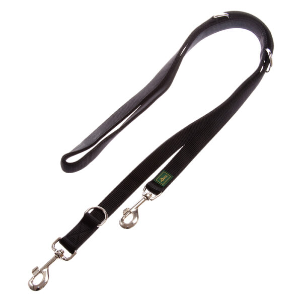 2 m lang, 2,5 cm breed - Hunter Hondenriem Doubleert