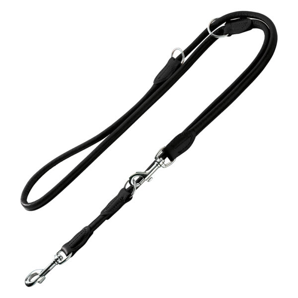 2 m lang, Ø 1 cm - Hunter Hondenriem Round & Soft