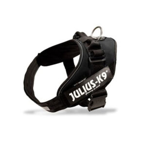 58 - 76 cm borstomvang - JULIUS-K9® Classic Hondentuig Zwart