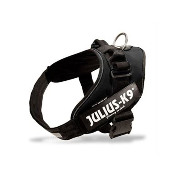 58 - 76 cm borstomvang - JULIUS-K9® Classic Hondentuig Zwart