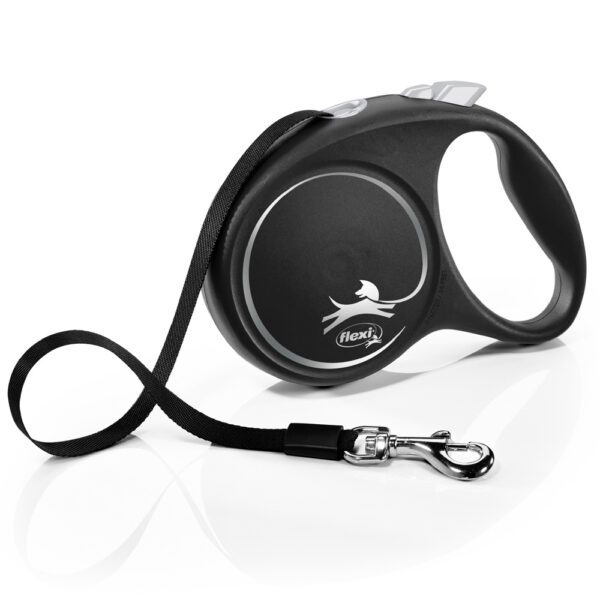 Flexi Black Design Rollijn Tape Zwart L, 5m Hond