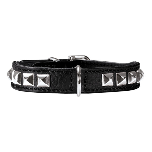 HUNTER Halsband Rocky Petit Zwart Maat 27: 20-24cm Halsomvang, B 16mm