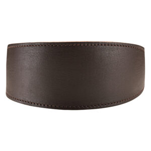 HUNTER Super Soft Halsband voor Windhonden, donkerbruin XS: 25-28cm, B 42mm Hond
