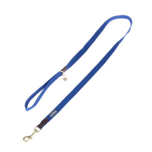 Halsband Nomad Tales Bloom, sapphire - Bijpassende riem: 120 cm lang, 20 mm breed
