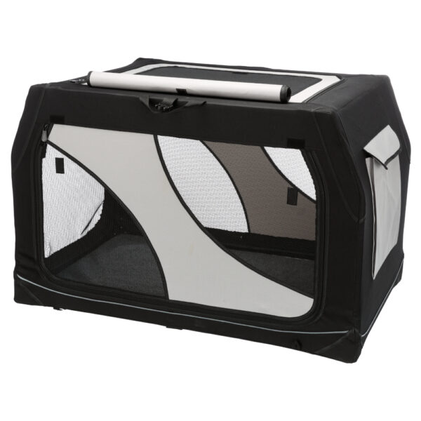 - L: L 91 x H 58 x B 61 cm - Kattenbench Opvouwbaar Vario
