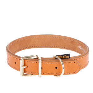 Maat 60: 45 - 55 cm halsomvang - Heim Lederen Halsband Buffalo
