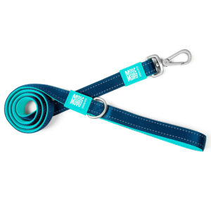 Max & Molly Korte Lijn Matrix, blauw 120cm10mm Hond