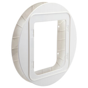 - Montageadapter voor in Glas Wit - SureFlap Huisdierluik Microchip XXL