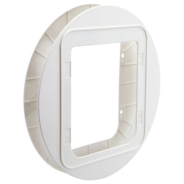 - Montageadapter voor in Glas Wit - SureFlap Huisdierluik Microchip XXL