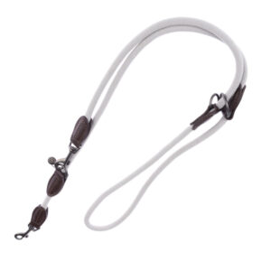 Nomad Tales Spirit Halsband, stone - Bijpassende riem: 200 cm lang, Ø 10 mm