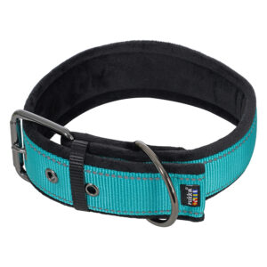 Rukka® Form Soft halsband, turquoise L: 50 - 60 cm halsomvang, 50 mm breed hond