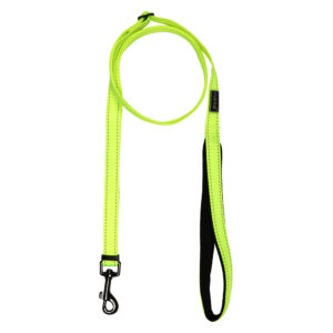 Rukka® Set: Bliss Neon Halsband & Lijn L +200cm/25mm Hond