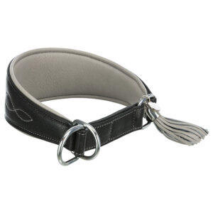 Trixie Active Comfort Halsband voor Windhonden Zwart/grijs XS