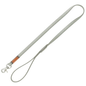 Trixie BE NORDIC Leren Hondenlijn, Lichtgrijs XS-S 120cm lang 15mm breed