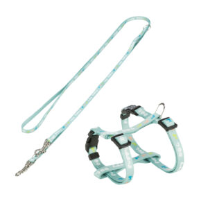 Trixie Junior Puppy Tuigje met Lijn 23-34cm/8mm, 200cm, mintgroen