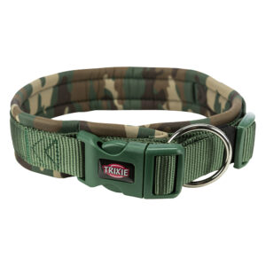 Trixie Premium Halsband Extra Brede Neopreen Voering Maat L 49-55cm Halsomvang B25mm