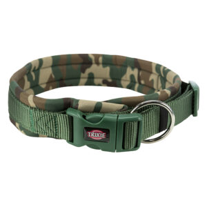 Trixie Premium Halsband Extra Brede Neopreen Voering Maat L-XL 56-62cm Halsomvang B25mm