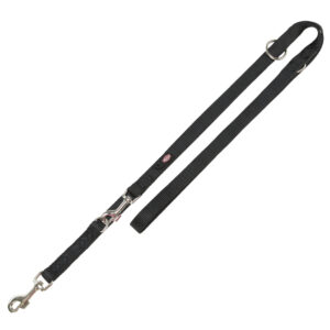 Trixie Premium Verlengriem, Zwart, M-:L: 2m lang / 20mm breed