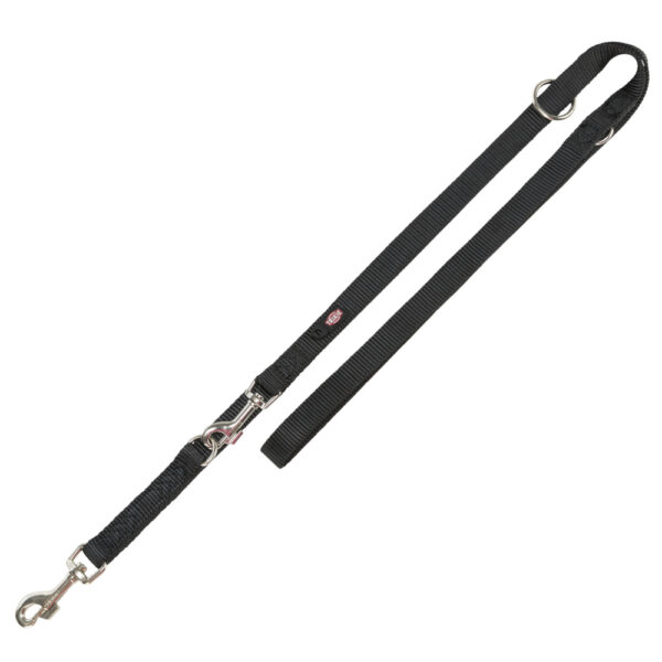 Trixie Premium Verlengriem, Zwart, M-:L: 2m lang / 20mm breed