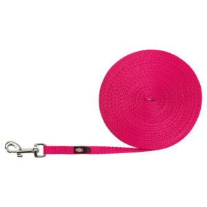 Trixie Sleeplijn extra licht - Fuchsia 10m lang/10mm breed