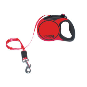 XS (tot 12kg) KONG Terrain Rollijn 5 Meter Rood
