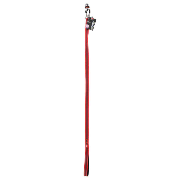 Zolux Moov hondenriem, rood 120cm lang, 25mm breed