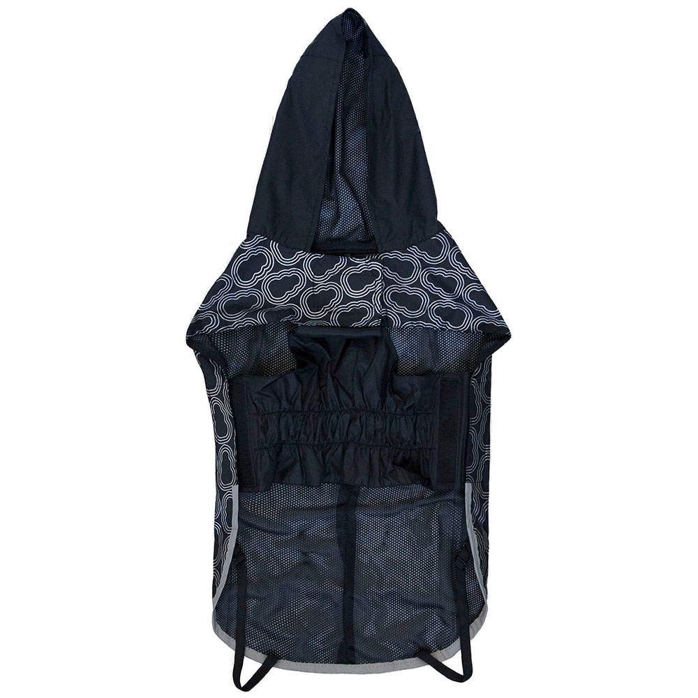 ca. 49 cm Ruglengte Maat (L) - KONG OUTERWEAR Elements Regenjas