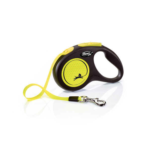 flexi New Neon Rollijn Tape, 5m S tot 15kg Hond